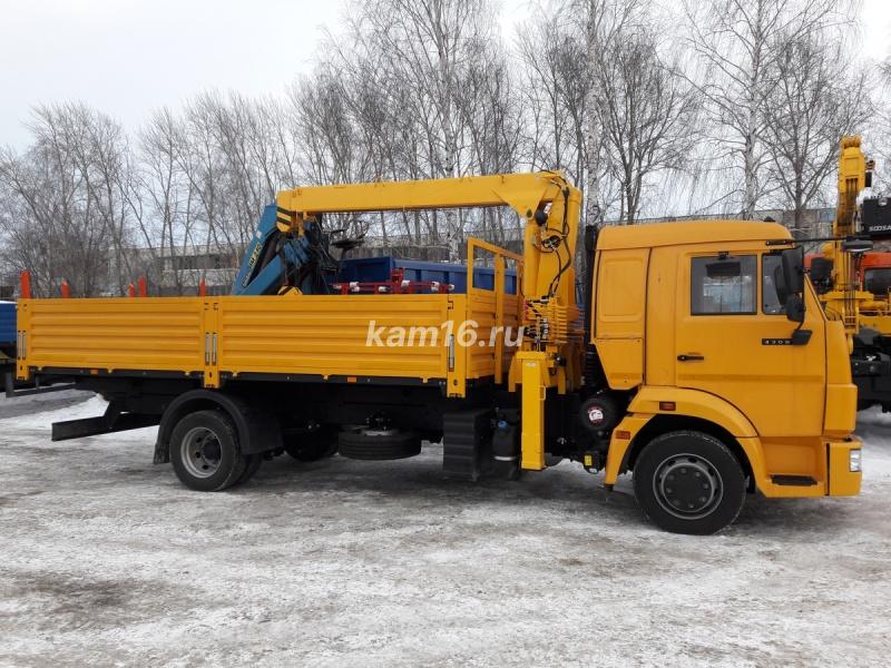 КАМАЗ 4308 с КМУ Soosan 513 5.3 тонн