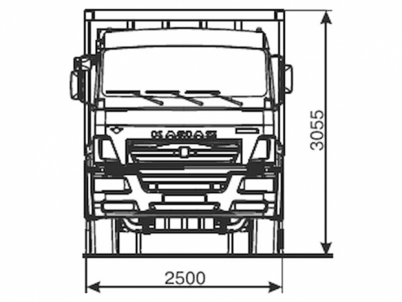 6520-6022-49(B5) Самосвал КамАЗ