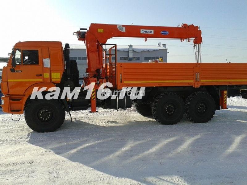 КАМАЗ 43118 с КМУ Kanglim 1256 (7 ТОНН)